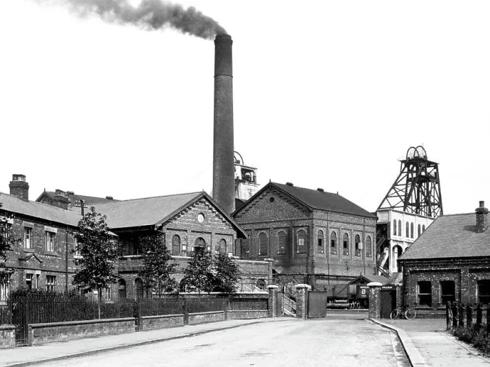 Framed Print : Bentley Colliery early 1900's Framed Print : Bentley Colliery early 1900's
