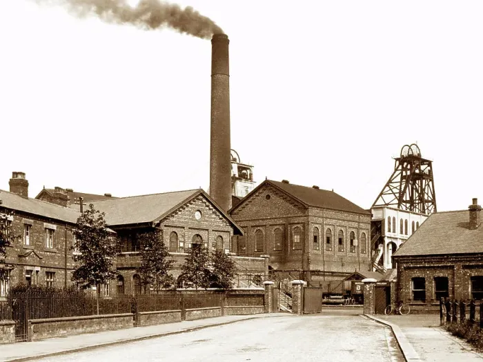 Framed Print : Bentley Colliery early 1900s Framed Print : Bentley Colliery early 1900s