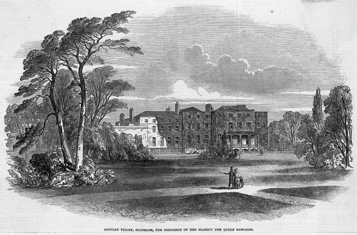 Framed Print : BENTLEY PRIORY Framed Print : BENTLEY PRIORY