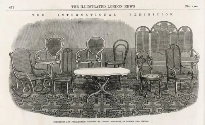 Framed Print : Benywood Chairs 1862 Framed Print : Benywood Chairs 1862