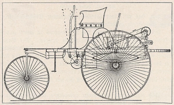 Benz Motor Tricycle