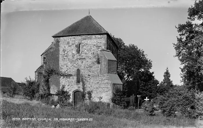 Framed Print : Bepton Church Framed Print : Bepton Church