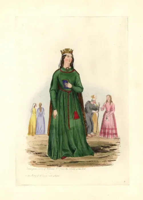 Framed Print : Berengaria, Queen of Richard I (d 1230) Framed Print : Berengaria, Queen of Richard I (d 1230)