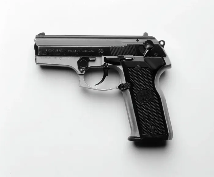 Framed Print : Beretta automatic pistol Framed Print : Beretta automatic pistol