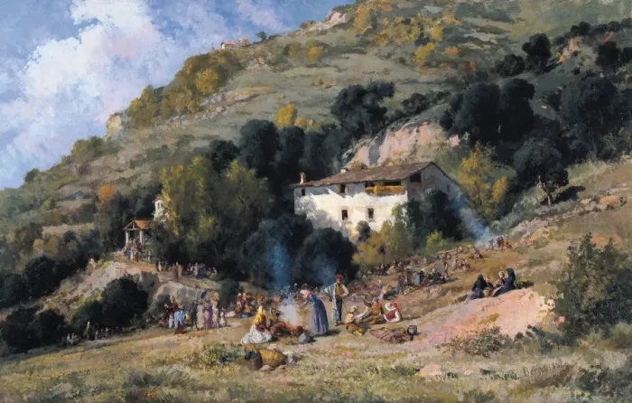 Framed Print : BERGA Y BOIX, Josep (1837-1914) Framed Print : BERGA Y BOIX, Josep (1837-1914)