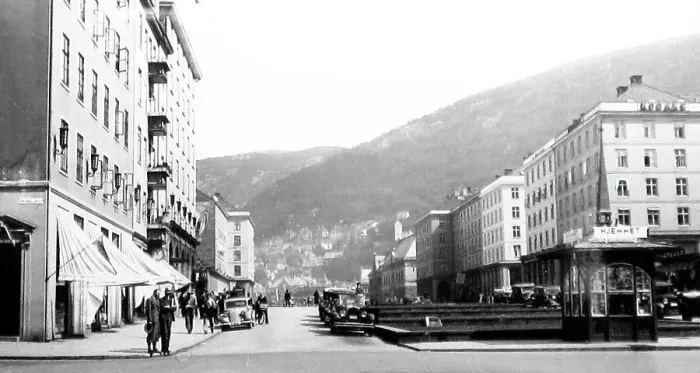 Framed Print : bergen in 1936 norway Framed Print : bergen in 1936 norway