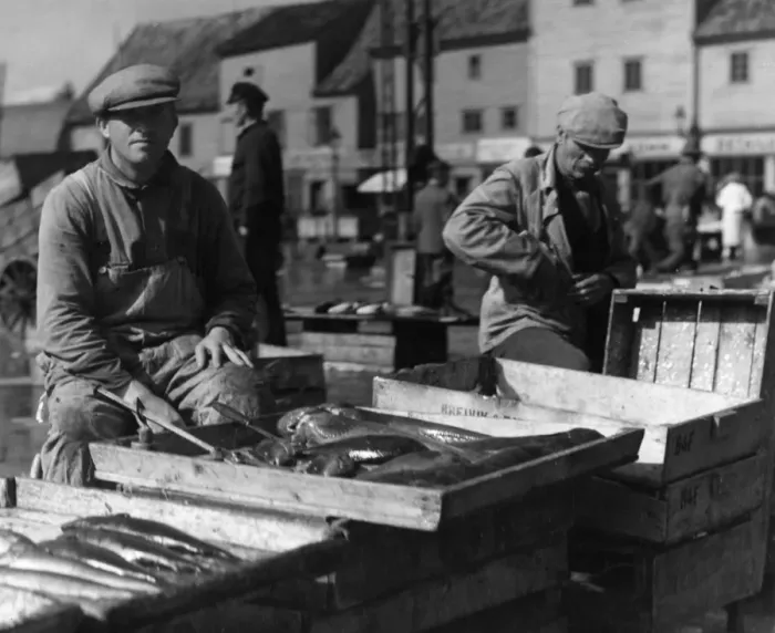 Framed Print : Bergen Fish Market Framed Print : Bergen Fish Market