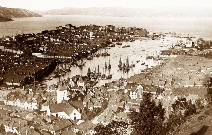 Framed Print : Bergen, Norway Framed Print : Bergen, Norway