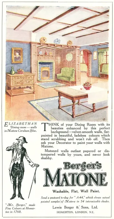 Framed Print : Berger's Matone Advertisement Framed Print : Berger's Matone Advertisement