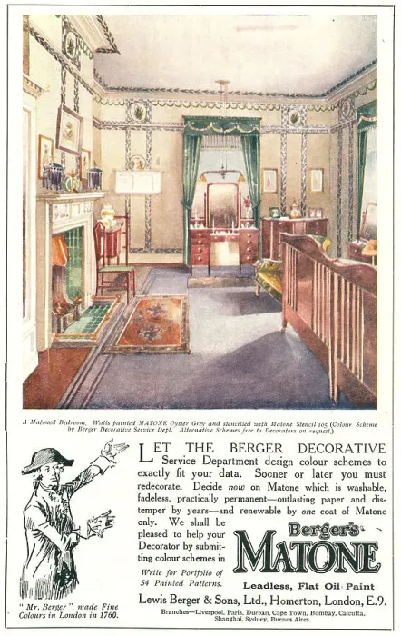 Framed Print : Berger's Matone Advertisement Framed Print : Berger's Matone Advertisement