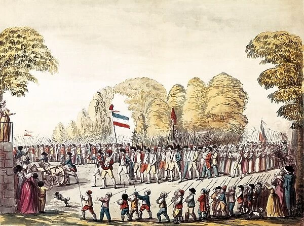 BERICOURT, Etienne (18th c. ). Revolutionary procession