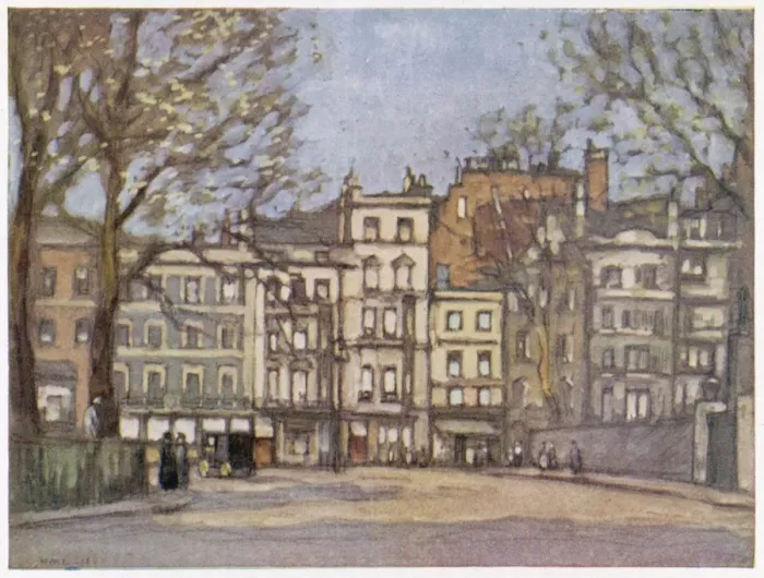 Framed Print : Berkeley Square / East Framed Print : Berkeley Square / East