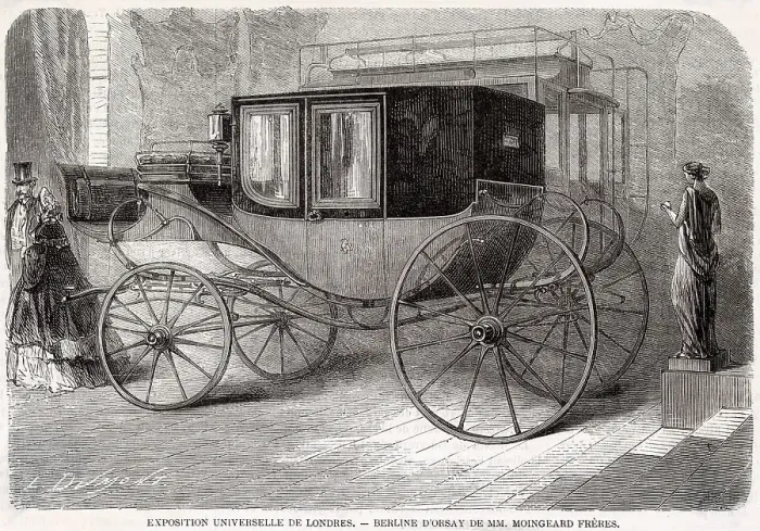 Framed Print : BERLIN CARRIAGE Framed Print : BERLIN CARRIAGE