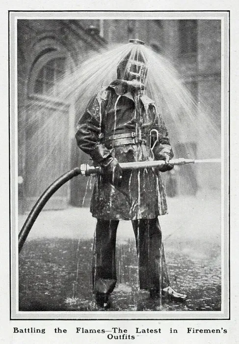 Framed Print : Berlin fireman outfit Framed Print : Berlin fireman outfit