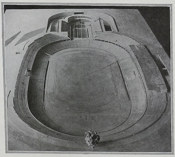 Berlin Olympic Stadium Model