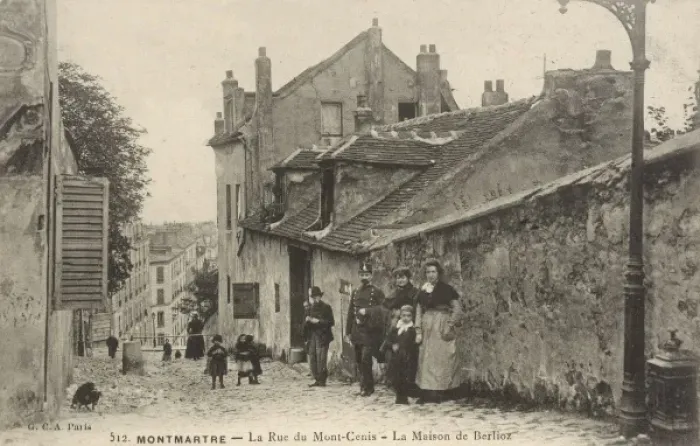 Framed Print : Berlioz, Montmartre Home Framed Print : Berlioz, Montmartre Home