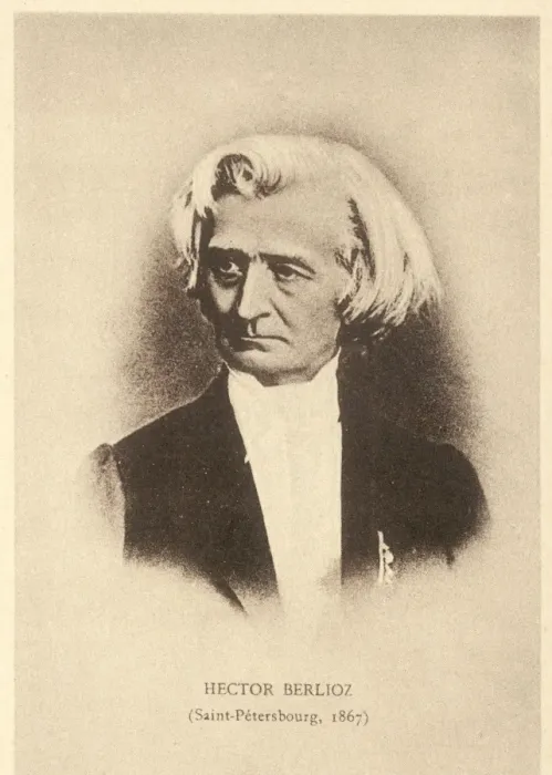 Framed Print : Berlioz Postcard 1867 Framed Print : Berlioz Postcard 1867