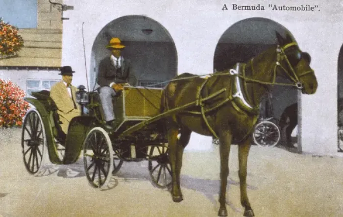 Framed Print : Bermudan Horse-drawn Carriage Framed Print : Bermudan Horse-drawn Carriage
