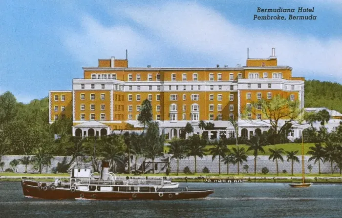 Framed Print : Bermudiana Hotel, Pembroke, Bermuda Framed Print : Bermudiana Hotel, Pembroke, Bermuda