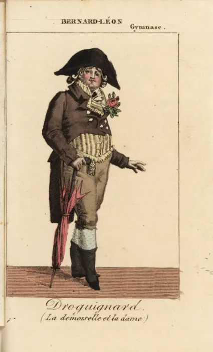 Framed Print : Bernard-Leon as Droguignard in La demoiselle Framed Print : Bernard-Leon as Droguignard in La demoiselle