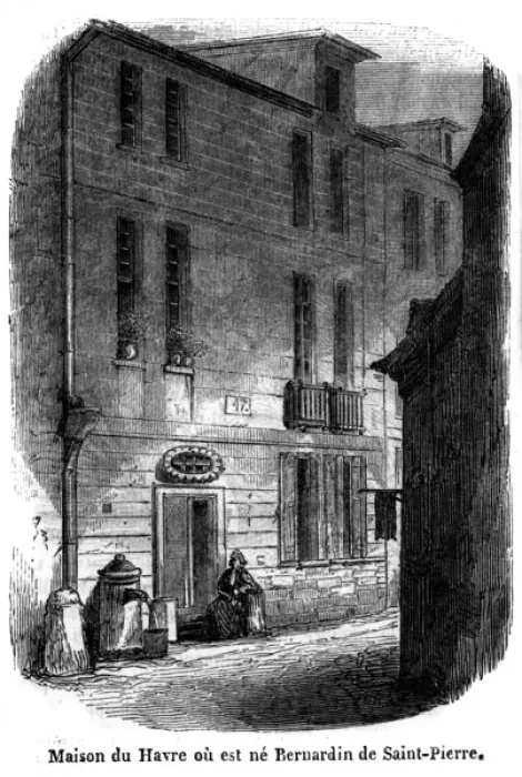 Framed Print : Bernardin De St P Bthplc Framed Print : Bernardin De St P Bthplc