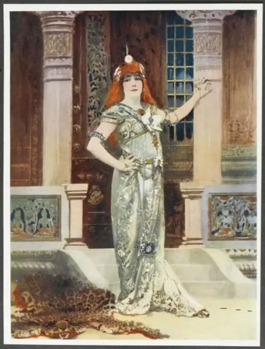 Framed Print : Bernhardt / Iseyl 1903 Framed Print : Bernhardt / Iseyl 1903