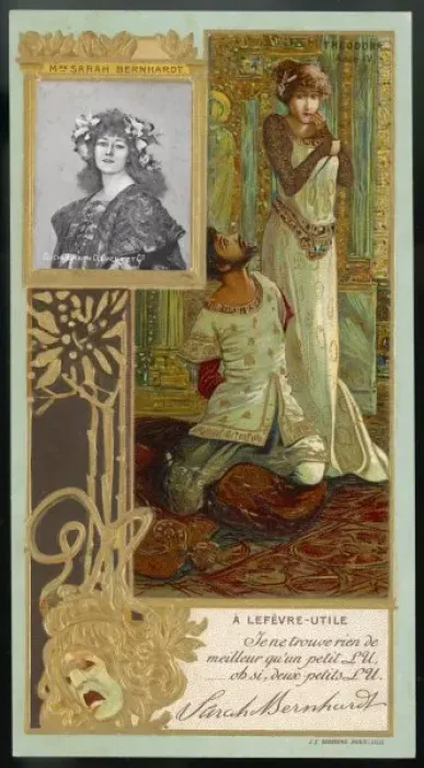 Framed Print : Bernhardt as Theodora Framed Print : Bernhardt as Theodora