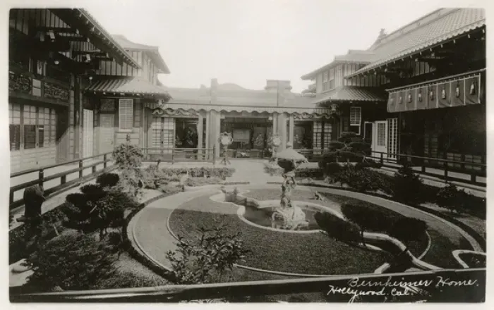 Framed Print : Bernheimer Home, Hollywood, California, USA Framed Print : Bernheimer Home, Hollywood, California, USA