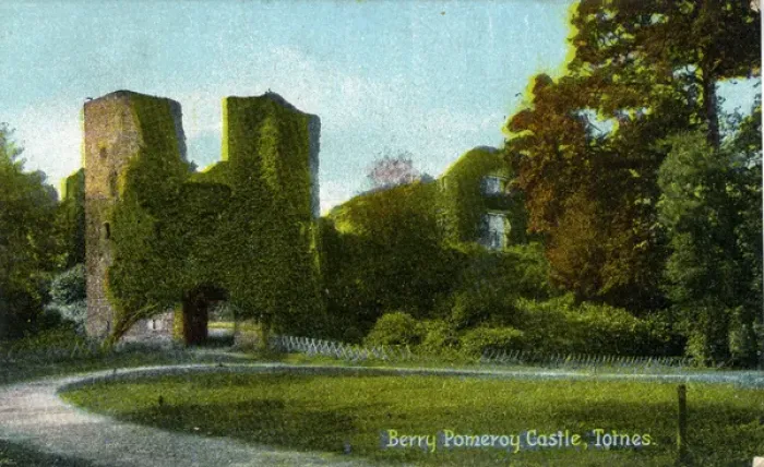 Framed Print : Berry Pomeroy Castle, Berry Pomeroy, Devon Framed Print : Berry Pomeroy Castle, Berry Pomeroy, Devon