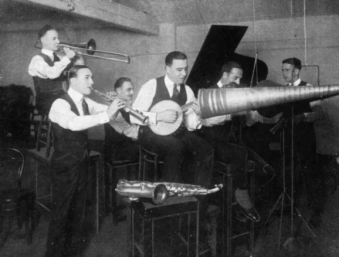 Framed Print : Bert Ralton and his New York Havana Band, c. 1922 Framed Print : Bert Ralton and his New York Havana Band, c. 1922