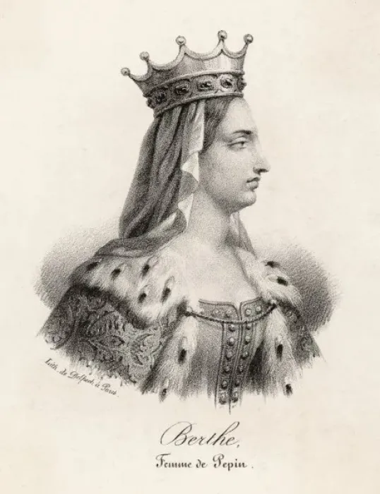 Framed Print : Berthe, Queen of Pepin 2 Framed Print : Berthe, Queen of Pepin 2