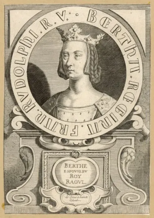 Framed Print : Berthe, Queen of Raoul Framed Print : Berthe, Queen of Raoul