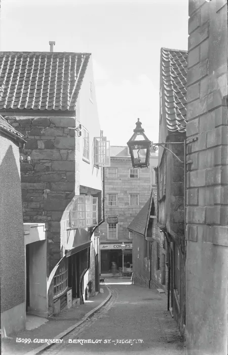 Framed Print : Berthelot Street in Guernsey Framed Print : Berthelot Street in Guernsey