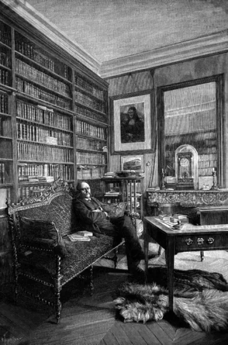 Framed Print : Berthelot in his Study Framed Print : Berthelot in his Study