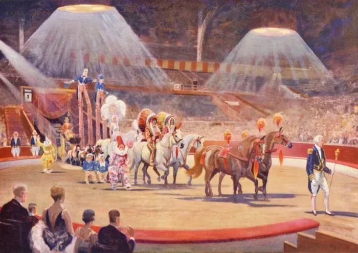 Framed Print : Bertram Mills Circus Framed Print : Bertram Mills Circus