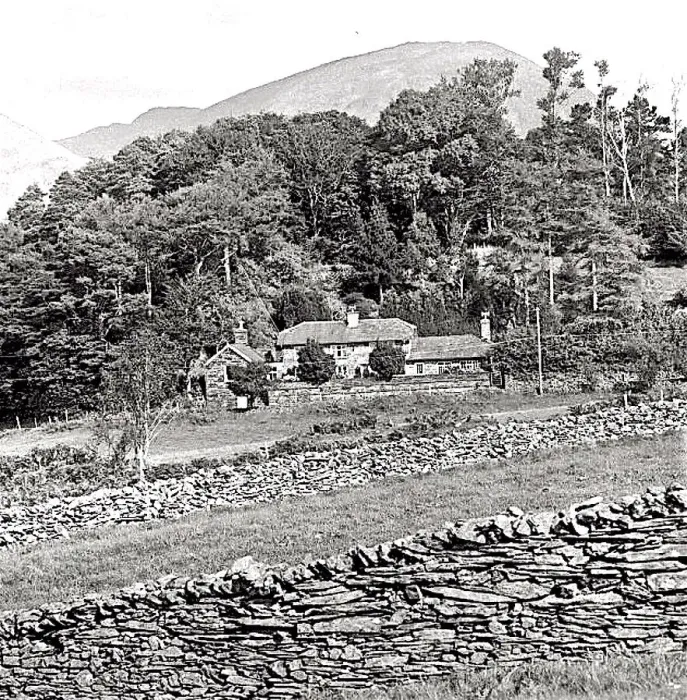 : Bertrand Russell, 3rd Earl Russell (1872-1970), British philosopher and author -- Penralltgoch, near Ffestiniog, Gwynedd, North Wales, the house where Russell lived in the late 1940s and early 1950s : Bertrand Russell, 3rd Earl Russell (1872-1970), British philosopher and author -- Penralltgoch, near Ffestiniog, Gwynedd, North Wales, the house where Russell lived in the late 1940s and early 1950s