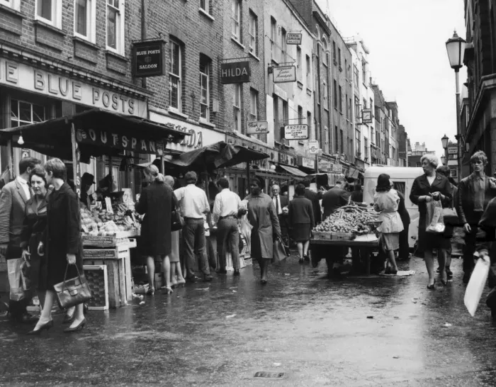 Framed Print : Berwick Street Market Framed Print : Berwick Street Market