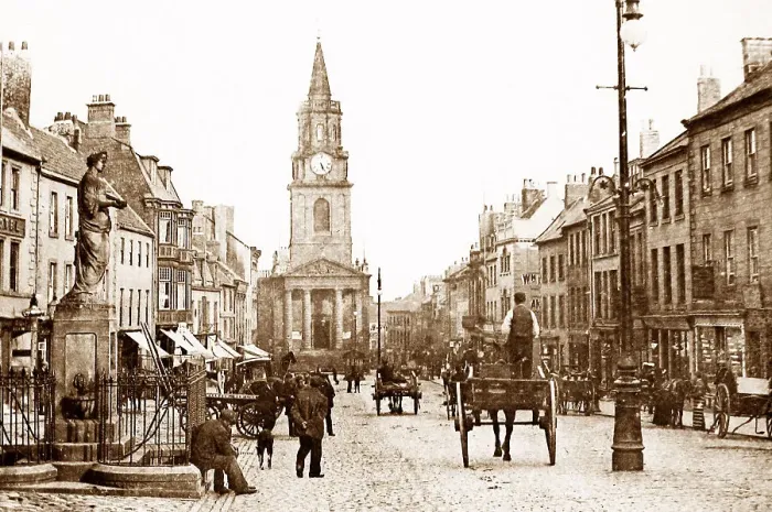 Framed Print : Berwick on Tweed High Street Framed Print : Berwick on Tweed High Street
