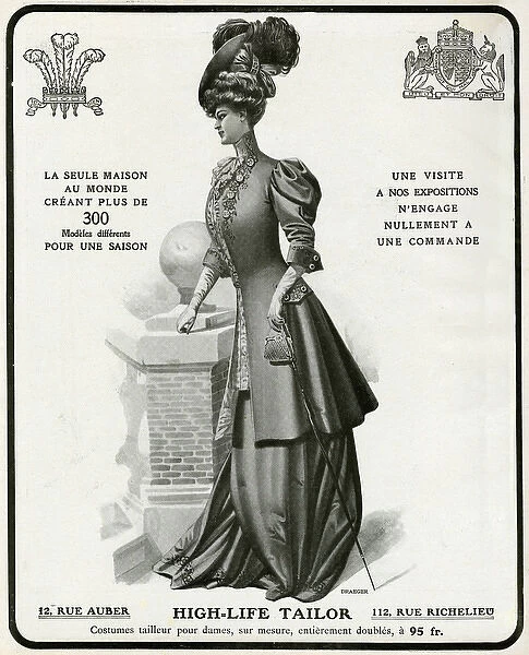 Bespoke tailored clothing for ladies 1906