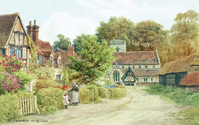 Framed Print : Betchworth, near Reigate, Surrey Framed Print : Betchworth, near Reigate, Surrey