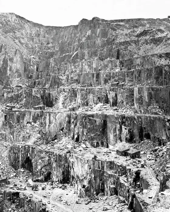 Framed Print : Bethesda Penryhn Slate Quarry, North Wales Framed Print : Bethesda Penryhn Slate Quarry, North Wales