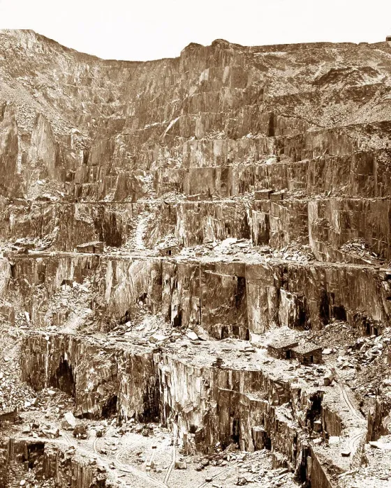 Framed Print : Bethesda Penryhn Slate Quarry, North Wales Framed Print : Bethesda Penryhn Slate Quarry, North Wales