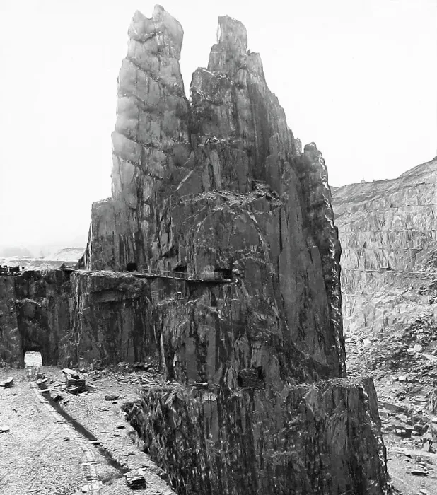 Framed Print : Bethesda penryhn slate quarry, Wales Framed Print : Bethesda penryhn slate quarry, Wales