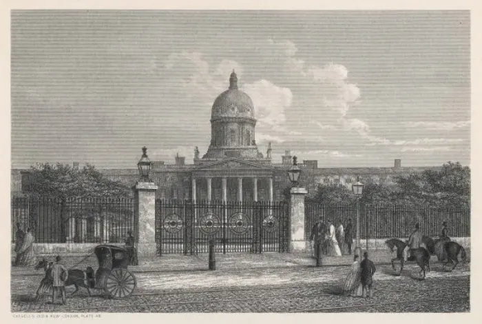 Framed Print : Bethlehem Hospital / 1860 Framed Print : Bethlehem Hospital / 1860