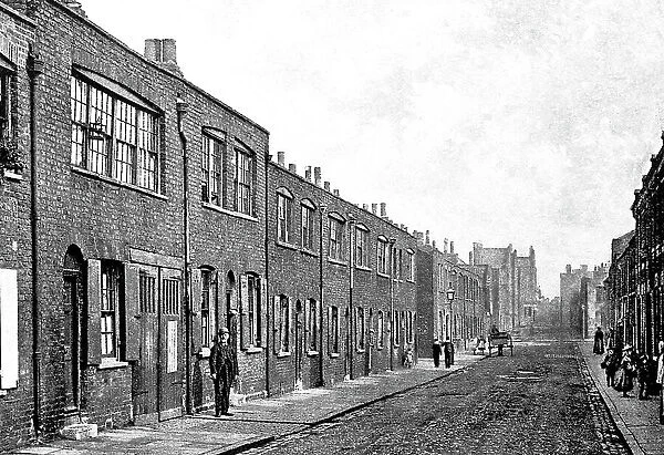 Bethnal Green Weavers Houses early 1900's