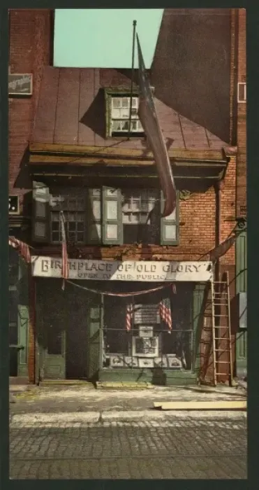 Framed Print : Betsy Ross house, Philadelphia Framed Print : Betsy Ross house, Philadelphia