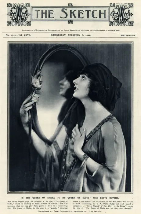 Framed Print : Betty Blythe in 1922 Framed Print : Betty Blythe in 1922