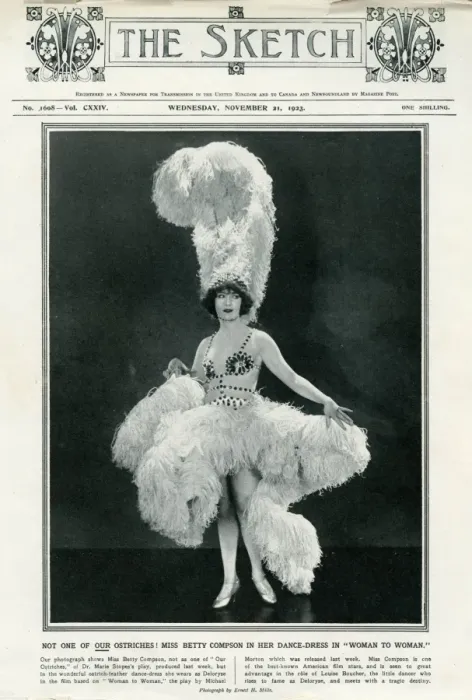 Framed Print : Betty Compson in 1923 Framed Print : Betty Compson in 1923