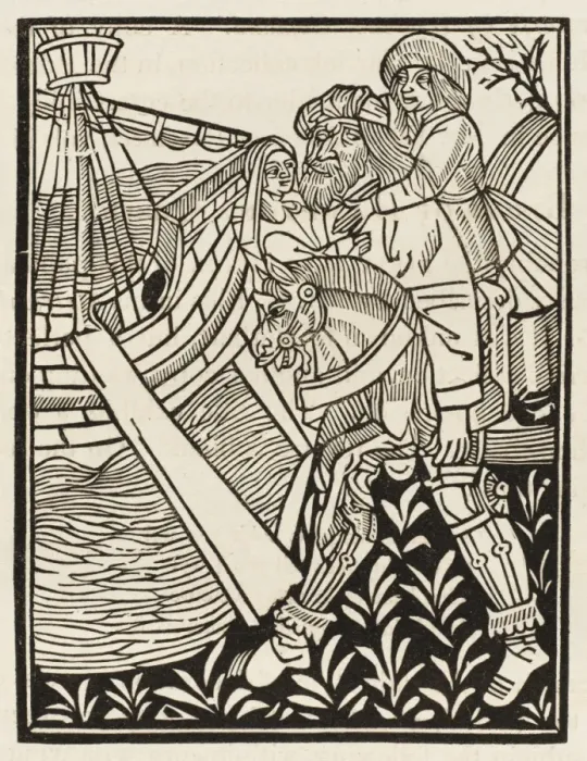 Framed Print : Bevis and Ascaparte Framed Print : Bevis and Ascaparte