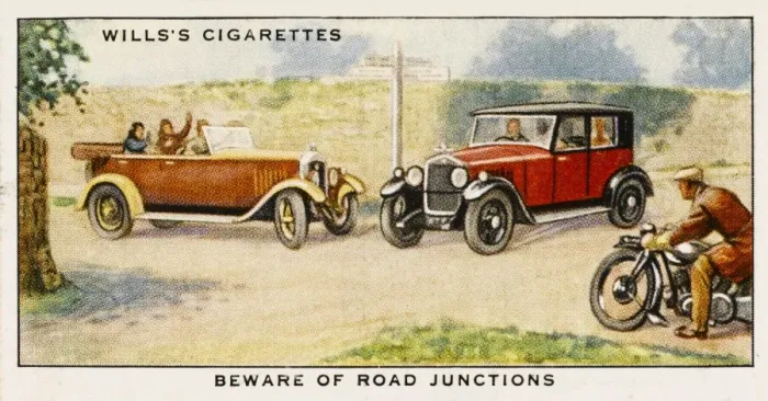 Framed Print : Beware of Road Junctions Framed Print : Beware of Road Junctions
